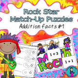 Mental Math Addition Match-Up Puzzles 1