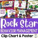 Rock Star Theme:  Behavior Chart System for Classroom Management