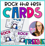 Rock The Test- Test Prep Cards for Kids - FREEBIE
