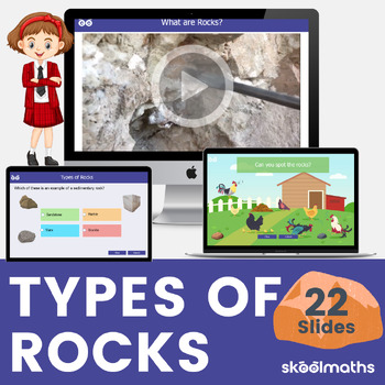 Preview of Rock Types Exploration: First Grade and Second Grade Science