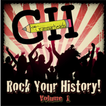 Preview of Rock Your History! Volume 1 - Educational History Music (full mp3 album)