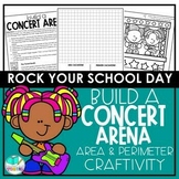 Rock Your School Day Themed Area and Perimeter Math Activity