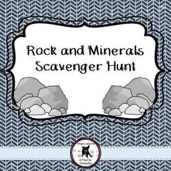 Preview of Rock and Mineral Scavenger Hunt