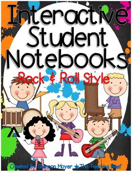 Preview of Rock and Roll Interactive Student Notebooks