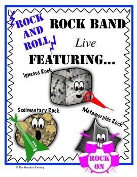 Preview of 3 Types of Rocks: Rock and Roll with Igneous, Sedimentary, and Metamorphic