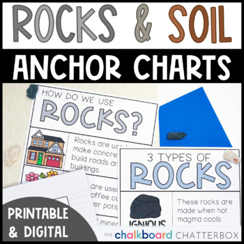 Preview of Rock and Soil Anchor Charts | First and Second