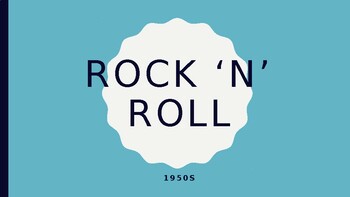 Preview of Rock 'n' Roll - Fun Music Appreciation Lesson