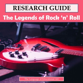 Preview of Rock and Roll Research Paper Project — Secondary Music ELA — CCSS Rubric