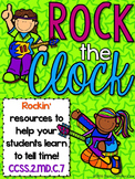 Rock the Clock {Common Core Aligned Time Practice}