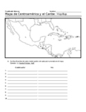 Rock the Countries- Central America & Caribbean Worksheet/Quiz