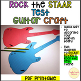 Rock the STAAR Test guitar craft writing test prep activity