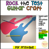 Rock the Test guitar craft writing test prep activity