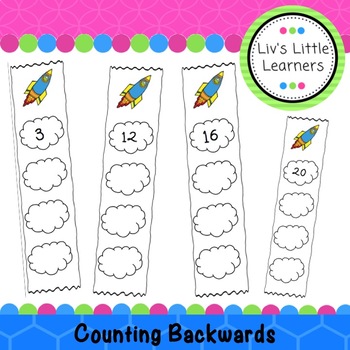 Preview of Rocket Counting Backwards from 20