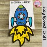 Rocket Speech Language Therapy Worksheet | Preschool Early