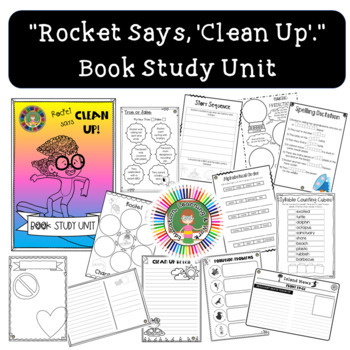 Preview of Rocket Says Clean Up - by Nathan Bryon