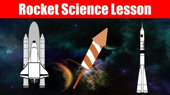 Preview of Rocket Science No Prep Lesson with Power Point, Worksheet, and Activity