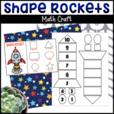 Rocket Shapes Math Craft