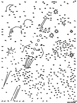 Rocket Ship Extreme Dot To Dot Connect The Dots By Tim S Printables