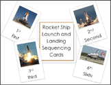 Rocket Ship Launch and Landing Sequencing Cards – Space