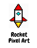 Rocket Ship Pixel Art