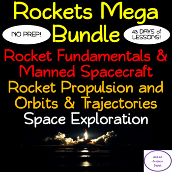 Preview of Rockets MEGA Bundle: NO PREP! 43 DAYS, THREE Complete Units!