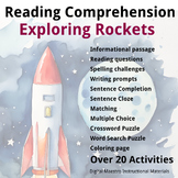 Rockets reading comprehension writing vocabulary sentences