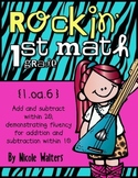 Rockin’ 1st Grade Math Facts {Common Core Aligned – Standa