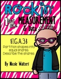 Rockin' First Grade Measurement {1.MD.1,  1.MD.2, 1.MD.B.3