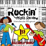 Rockin' Math Review Centers (Common Core Aligned-1st Grade)