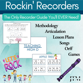 Preview of Rockin’ Recorders: The Only Soprano Recorder Curriculum You’ll Ever Need!