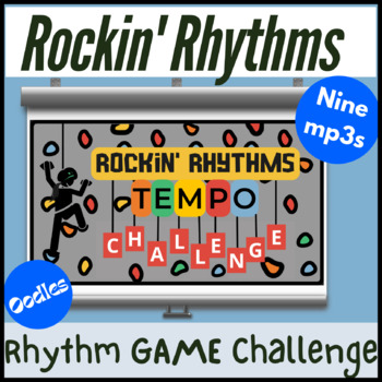 Rockin' Rhythms Tempo Challenge Interactive Music Game Activity | TPT