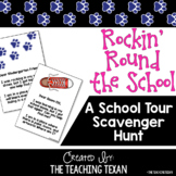Rockin' Round the School:  A School Tour Scavenger Hunt
