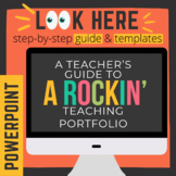 Rockin' Teaching Portfolio [Powerpoint]