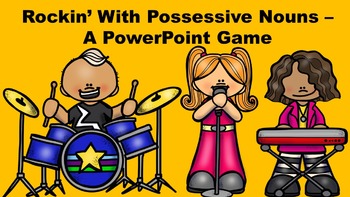 Preview of Rockin’ With Possessive Nouns - A PowerPoint Game