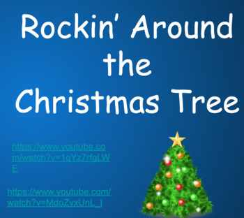 Preview of Rocking Around the Christmas Tree - Sing Along google slides