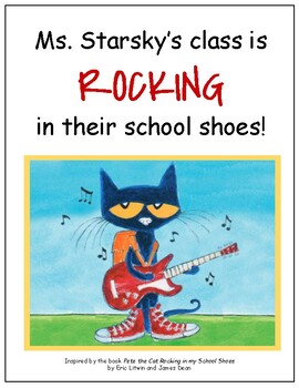 Preview of Rocking In My School Shoes Class Book