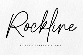 Rockline Font by MR FONTS | TPT