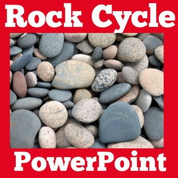 Preview of ROCKS ROCK CYCLE Activity PowerPoint  Kindergarten 1st 2nd 3rd 4th Grade SCIENCE