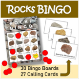 Rocks BINGO GAME | Geology BINGO GAME