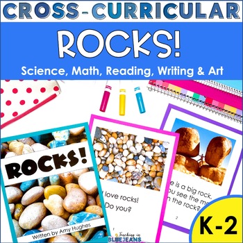 Preview of Rocks Kindergarten & 1st Grade Science Unit with Cross Curricular Activities