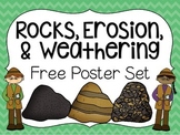 Rocks, Erosion, & Weathering Poster Set