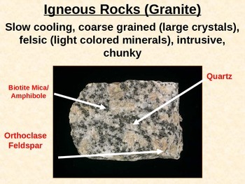felsic granite metamorphic