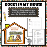 Rocks In My House Worksheet How Rocks Are Used in Everyday Items