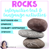 Rocks Interactive Adapted Book and Language Activities for