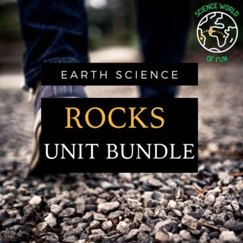 Preview of Rocks Notebook Bundle | Middle School Earth Science Curriculum