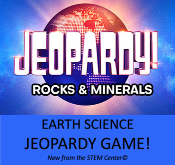 Preview of Rocks & Minerals Earth Science PowerPoint Jeopardy Trivia Game
