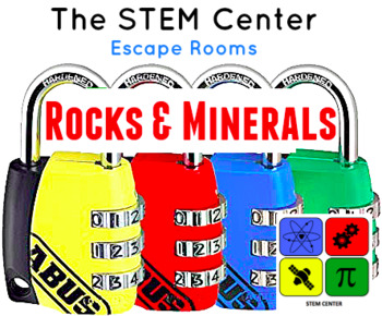 Preview of Rocks & Minerals Escape Room