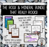 Rocks & Minerals Field Guide Plus Rock Cycle Labs!