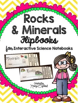 Preview of Rocks & Minerals Flipbooks  (Interactive Notebooks)