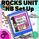 Rocks Rock Cycle Earth Science Unit Notebook Set-Up